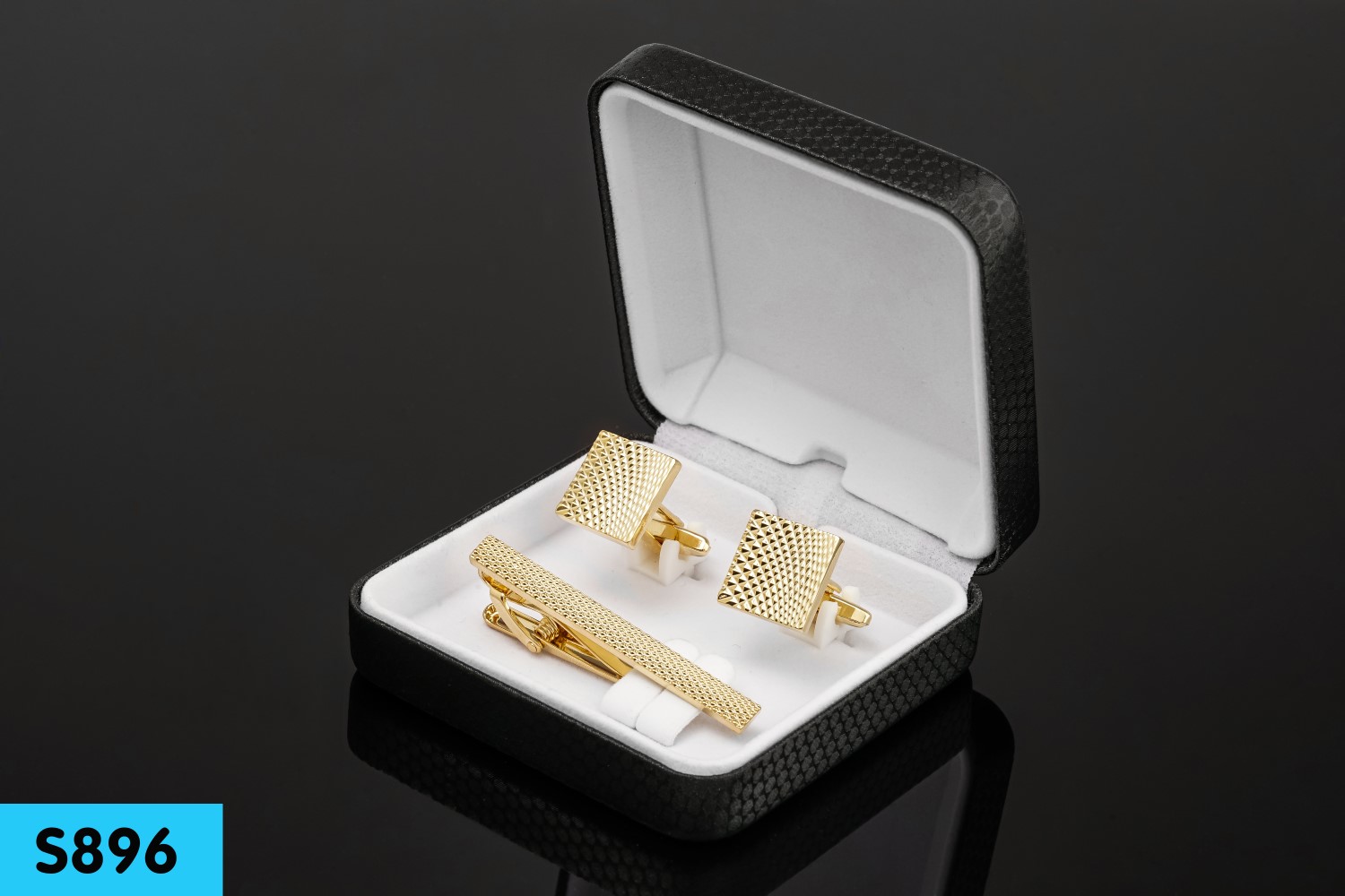 Bộ Cufflink khuy măng set- Tie Clip S896